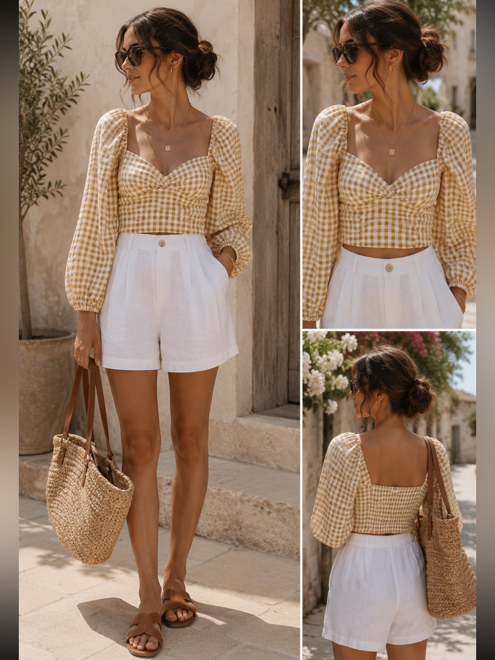 NWT H&M puff sleeve top